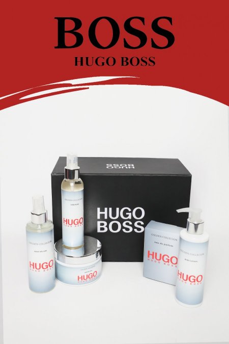 طقم عطر ماركة - رجالي - HUGO BOSS